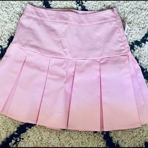 Pastel Pink Tennis Skirt